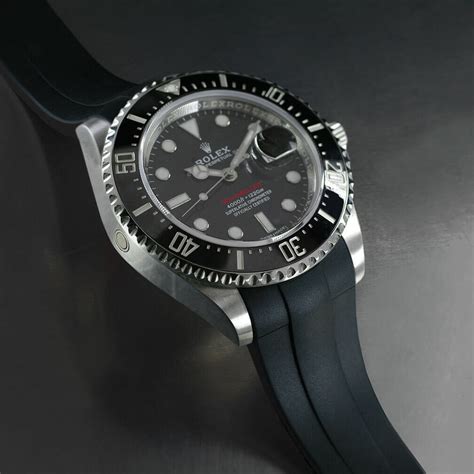 Rolex seadweller rubber strap